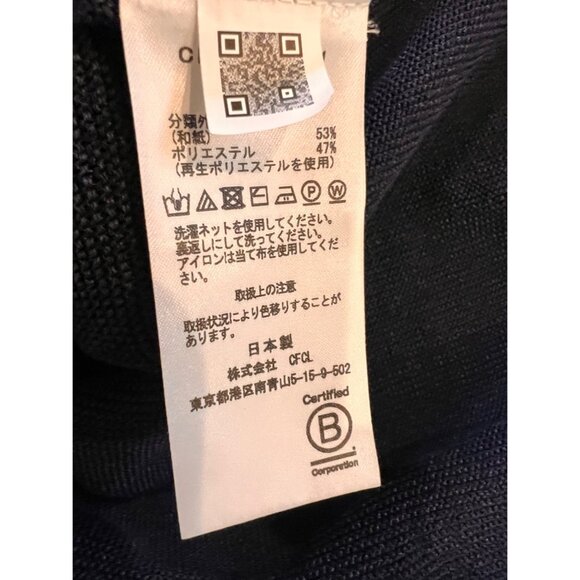 NEW CFCL WASHI NAVY SLEEVELESS DRESS SIZE 3/ US 10 - Picture 11 of 13